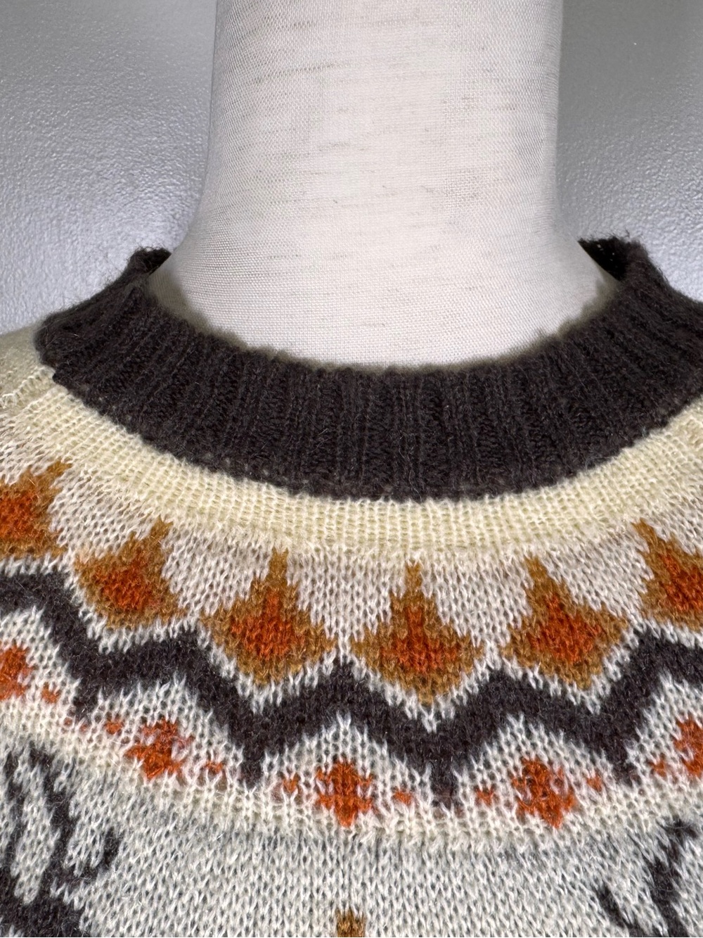 Kiel James Patrick Sz XS Fair Isle Christmas Cookie Reindeer Cozy Cabin Sweater - Picture 2 of 9